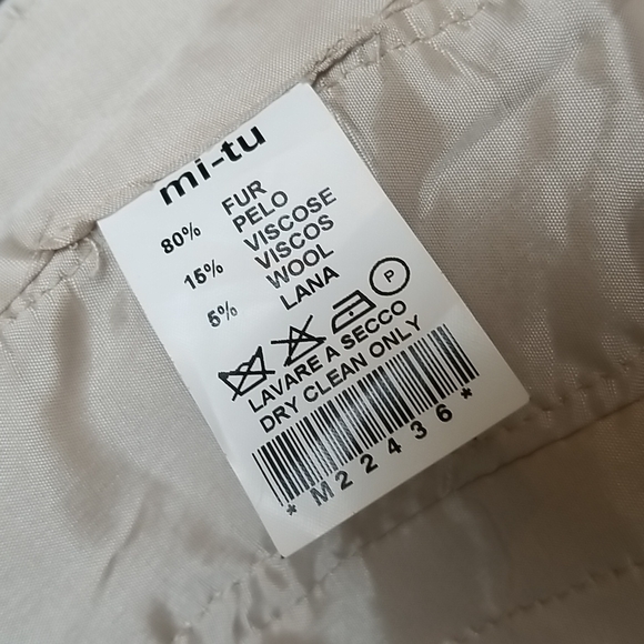 Rabbit Fur Jacket - Picture 10 of 10